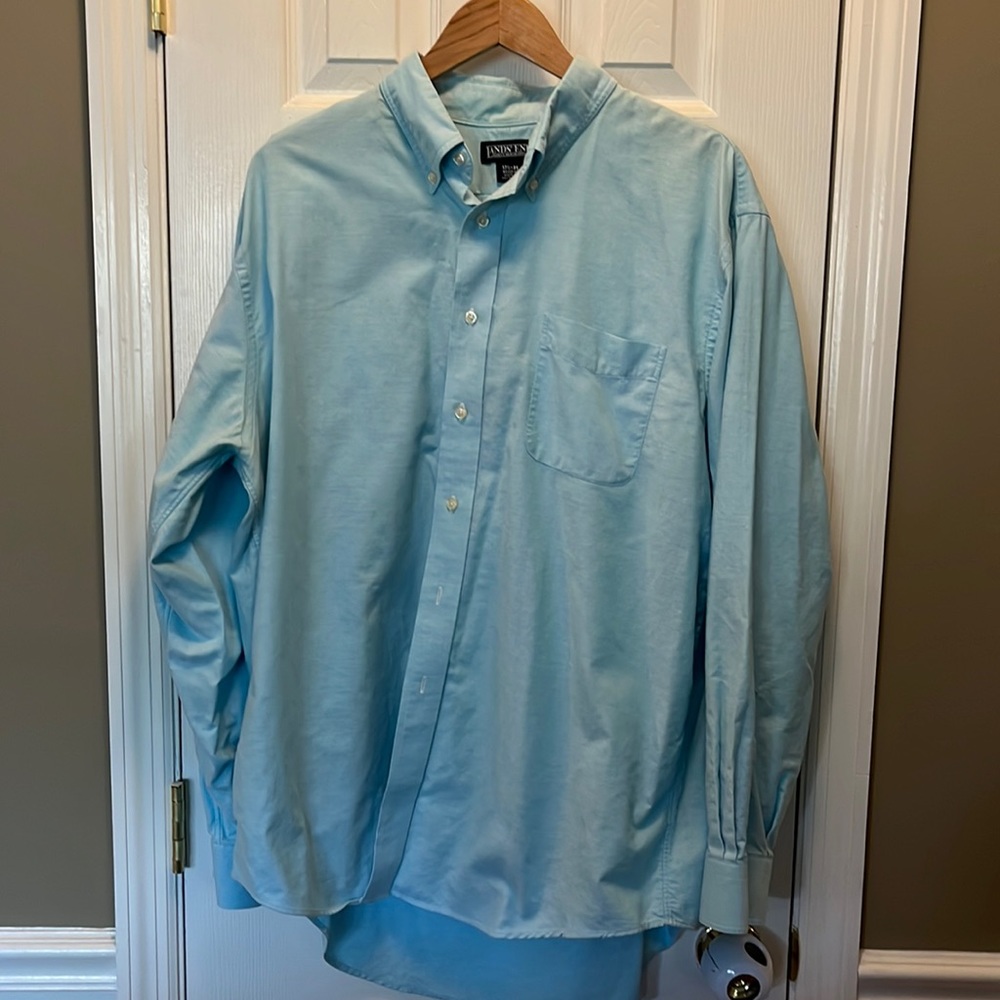Lands’ End collared dress shirt
